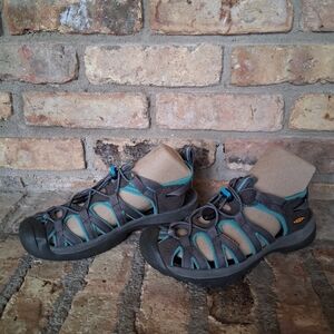 KEEN WHISPER HIKING/WATER SANDALS SIZE 7.5
